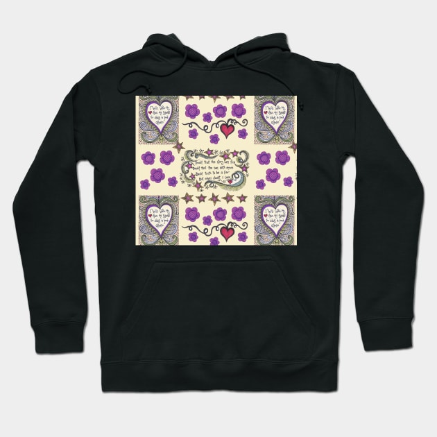 Shakespeare on Love Hoodie by astrongwater